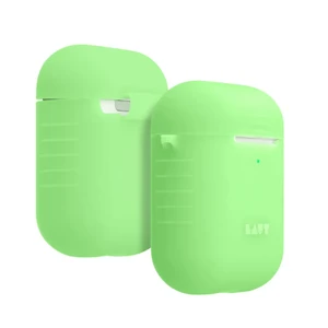 Силиконовый чехол Laut POD NEON Acid Yellow для Apple AirPods - Фото 3