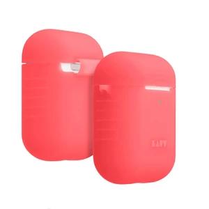 Силіконовий чохол Laut POD NEON Electric Coral для Apple AirPods - Фото 3