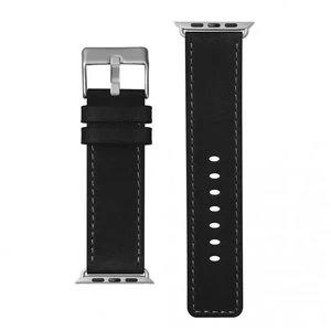 Кожаный ремешок Laut Safari Black для Apple Watch Ultra 49mm | 45mm | 44mm | 42mm - Фото 3