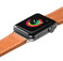 Кожаный ремешок Laut Safari Light Brown для Apple Watch Ultra 49mm | 45mm | 44mm | 42mm - Фото 2