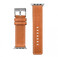 Кожаный ремешок Laut Safari Light Brown для Apple Watch Ultra 49mm | 45mm | 44mm | 42mm - Фото 3