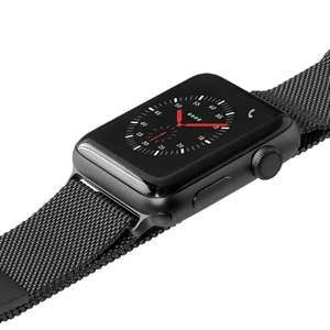Металлический ремешок Laut Steel Loop Black для Apple Watch 41mm | 40mm | 38mm - Фото 3