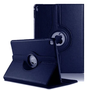 Кожаный чехол 360 iLoungeMax Rotating Dark Blue для iPad Pro 9.7" (2016)  - Фото 1