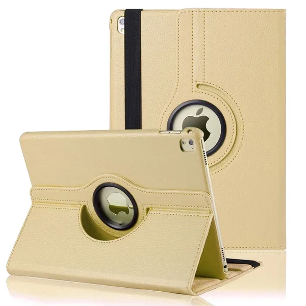 Шкіряний чохол 360 iLoungeMax Rotating Gold для iPad Pro 9.7" (2016) у Вінниці