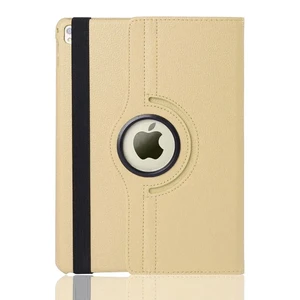 Кожаный чехол 360 iLoungeMax Rotating Gold для iPad Pro 9.7" (2016) - Фото 2