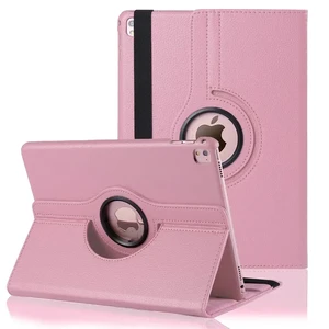 Кожаный чехол 360 iLoungeMax Rotating Pink для iPad Pro 9.7" (2016)  - Фото 1