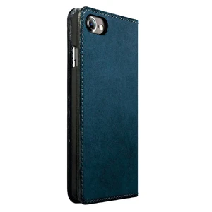 Шкіряний фліп-чохол Nomad Leather Folio Midnight Blue для iPhone SE 3 | SE 2 | 8 | 7 - Фото 2