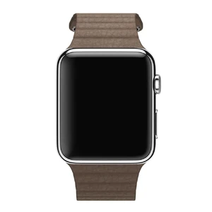 Ремінець Apple Leather Loop Light Brown Medium (MJ522) для Apple Watch Ultra 49mm | 45mm | 44mm | 42mm - Фото 4