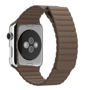 Ремінець Apple Leather Loop Light Brown Medium (MJ522) для Apple Watch Ultra 49mm | 45mm | 44mm | 42mm - Фото 2