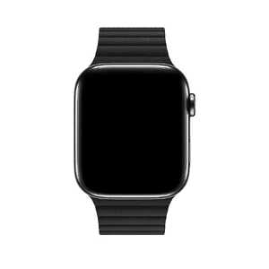 Ремінець iLoungeMax Leather Loop Black для Apple Watch Ultra 49mm | 45mm | 44mm | 42mm  OEM - Фото 2