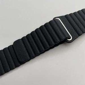 Ремінець iLoungeMax Leather Loop Black для Apple Watch Ultra 49mm | 45mm | 44mm | 42mm  OEM - Фото 5