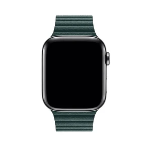 Ремінець iLoungeMax Leather Loop Forest Green для Apple Watch Ultra 49mm | 45mm | 44mm | 42mm  OEM - Фото 2