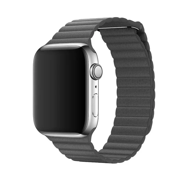 Ремінець iLoungeMax Leather Loop Grey для Apple Watch Ultra 49mm | 45mm | 44mm | 42mm  OEM у Рівному