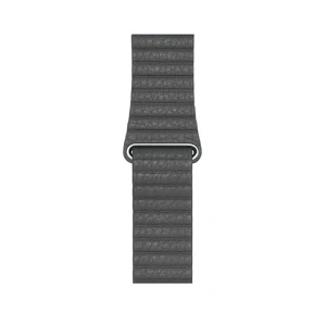 Ремешок iLoungeMax Leather Loop Grey для Apple Watch Ultra 49mm | 45mm | 44mm | 42mm  OEM - Фото 3