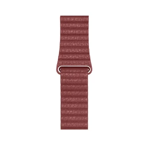 Ремешок iLoungeMax Leather Loop Red для Apple Watch Ultra 49mm | 45mm | 44mm | 42mm  OEM - Фото 3