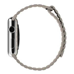 Ремешок Apple Leather Loop Stone Large (MJ4Y2 | MTHD2) для Apple Watch Ultra 49mm | 45mm | 44mm | 42mm - Фото 3