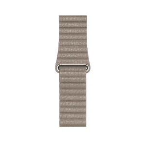 Ремешок iLoungeMax Leather Loop Stone для Apple Watch Ultra 49mm | 45mm | 44mm | 42mm  OEM - Фото 3