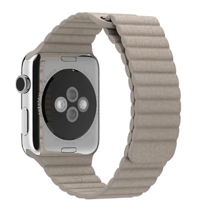 Ремешок Apple Leather Loop Stone Large (MJ4Y2 | MTHD2) для Apple Watch Ultra 49mm | 45mm | 44mm | 42mm - Фото 2