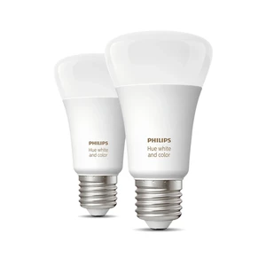 Умная LED лампочка Hue White & Colour Ambiance E27 HomeKit (2 шт.) - Фото 2