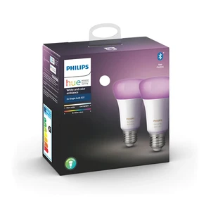 Умная LED лампочка Hue White & Colour Ambiance E27 HomeKit (2 шт.) - Фото 3