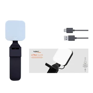 LED лампа с технологией TrueSoft Logitech Litra Glow Premium - Фото 4