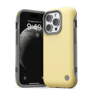 Противоударный чехол с MagSafe VRS Design Case Terra Guard Modern Lemonade для iPhone 15 Pro Max  - Фото 1