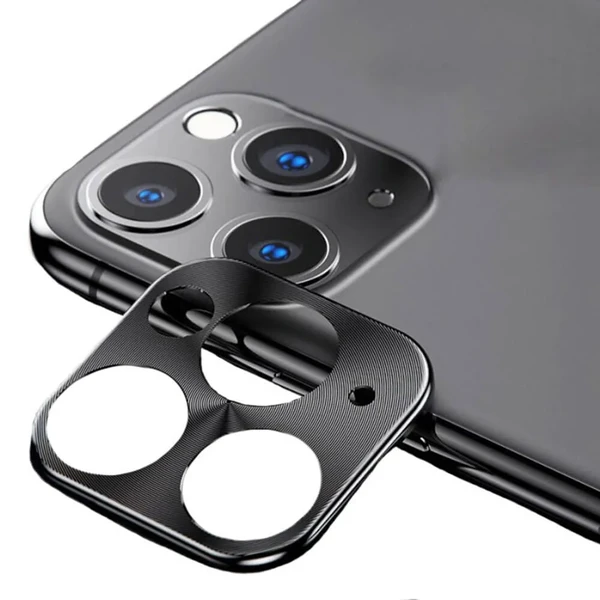 Захисна рамка для камери iPhone 11 Pro | 11 Pro Max iLoungeMax Lens Metal Black у Рівному