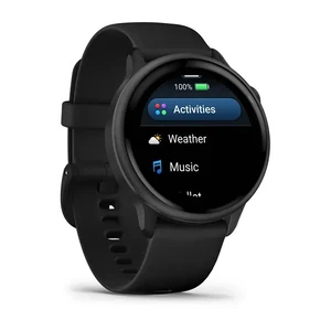 Смарт-годинник Garmin Vivoactive 6 Slate With Black Band 42mm - Фото 2