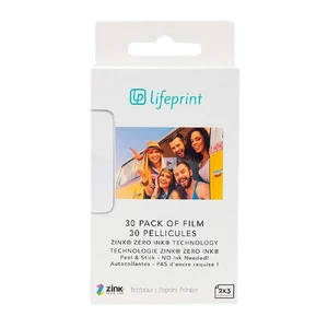 Фотопапір LifePrint Photo Paper 2x3 (30 шт)  - Фото 1