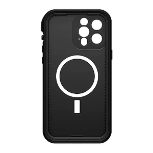 Водонепроникний чохол LifeProof FRĒ Case Magsafe Black для iPhone 13 Pro Max - Фото 2