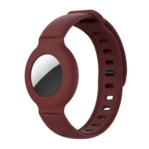 Чохол-браслет iLoungeMax для AirTag Dark Red  - Фото 1