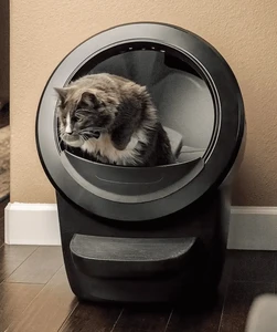 Захисний бортик для самоочищувального лотка Whisker Litter-Robot 4 Fence Black - Фото 2