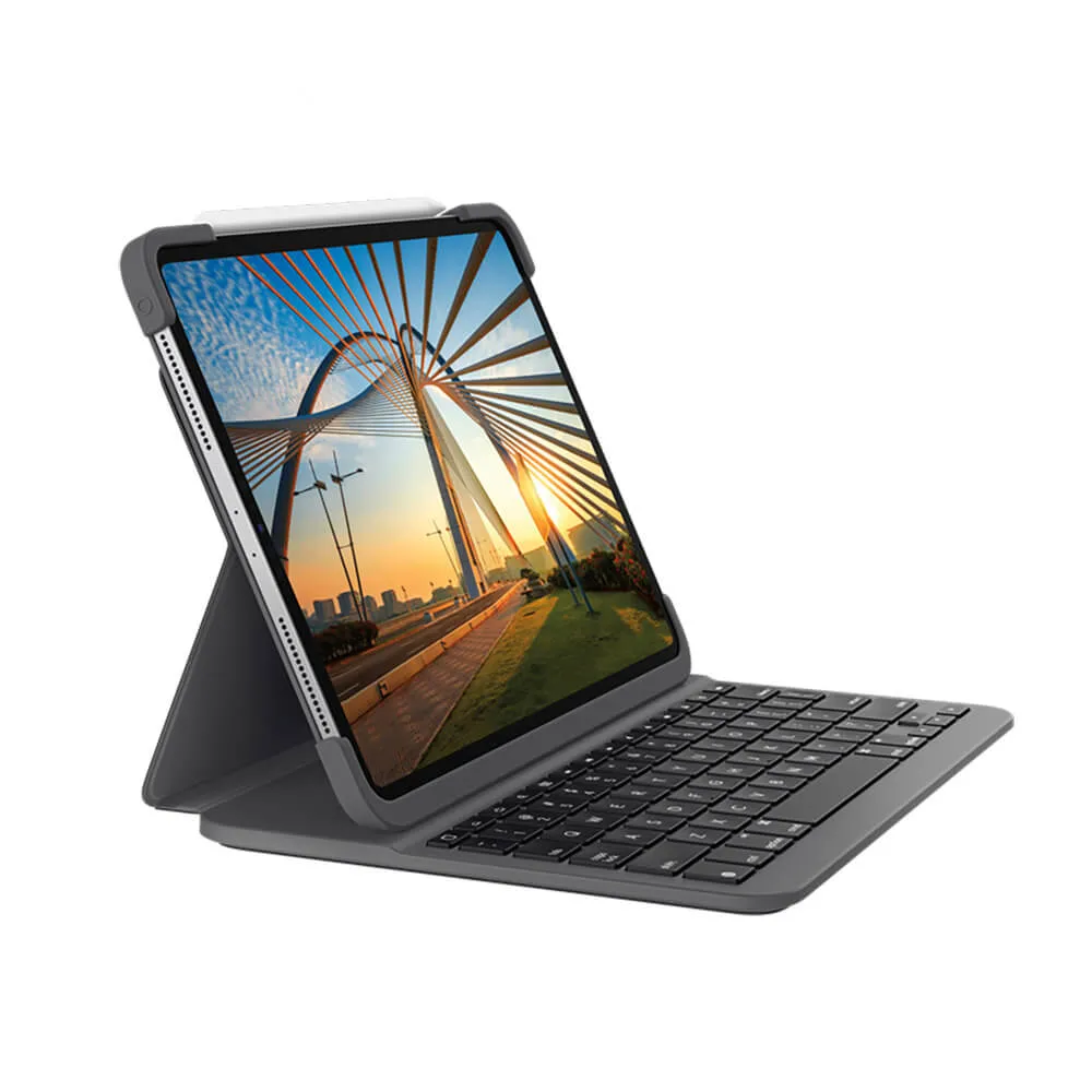 logicool SLIM FOLIO PRO 11インチ Купить Чехол-клавиатура Logitech Slim Folio Pro для iPad Pro 11