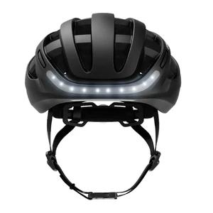 Умный защитный шлем для велосипеда Lumos Kickstart Black с подсветкой, датчиками поворота и влагозащитой - Фото 3