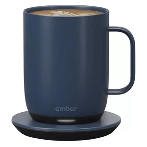 Розумна чашка Ember Smart Mug 2 з підігрівом і контролем температури до 80 хвилин, 414 ml Blue CM191409US - Фото 1
