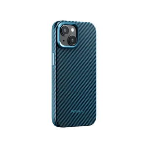 Протиударний чохол Pitaka MagEZ Case Pro 4 Twill 1500D Black/Blue для iPhone 15 Pro Max - Фото 2