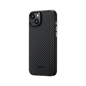 Протиударний чохол Pitaka MagEZ Case Pro 4 Twill 1500D Black/Grey для iPhone 15 Plus - Фото 2