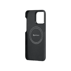 Противоударный чехол Pitaka MagEZ Case 4 Twill 600D Black/Grey для iPhone 15 Pro - Фото 6