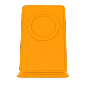 Магнитная подставка Nillkin SnapBase MagSafe Leather Orange для iPhone 15 | 14 | 13 | 12 - Фото 2
