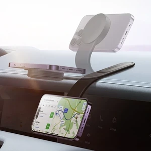 Магнитный MagSafe автодержатель Baseus CO2 Magnetic Car Holder для iPhone с универсальным креплением - Фото 2