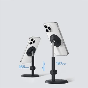 Телескопічна MagSafe підставка-тримач Baseus MagPro Desktop Stand 360° Black для iPhone | iPad на стіл - Фото 4