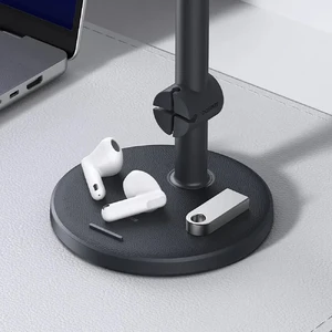 Телескопічна MagSafe підставка-тримач Baseus MagPro Desktop Stand 360° Black для iPhone | iPad на стіл - Фото 5