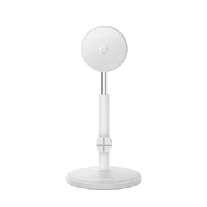 Магнітна MagSafe підставка-тримач Baseus MagPro Desktop Stand 360° White для iPhone | iPad на стіл - Фото 2