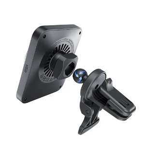 Магнитный автодержатель MagSafe с беспроводной зарядкой ESR Car Charger CryoBoost 15W для iPhone с охлаждением - Фото 2