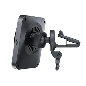 Магнитный автодержатель MagSafe с беспроводной зарядкой ESR Car Charger CryoBoost 15W для iPhone с охлаждением - Фото 3
