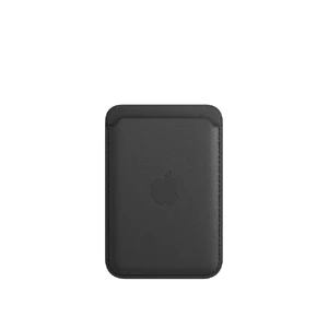 Шкіряний чохол-гаманець Apple Leather Wallet MagSafe Black (MHLT3) для iPhone 14 | 13 | 12 MHLR3 - Фото 1