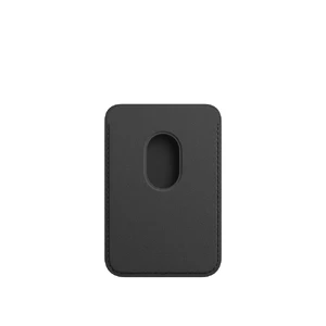 Шкіряний чохол-гаманець Apple Leather Wallet MagSafe Black (MHLT3) для iPhone 14 | 13 | 12 - Фото 2