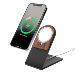 Підставка для заряджання Magsafe Charging Stand Walnut для iPhone 14 | 13 | 12