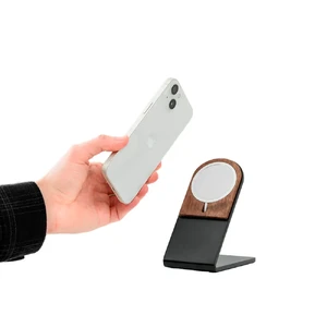 Підставка для заряджання Magsafe Charging Stand Walnut для iPhone 14 | 13 | 12 - Фото 2