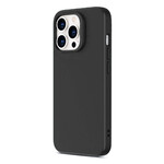 Черный силиконовый чехол MagSafe ESR Cloud Soft Series Liquid Silicone Case Cover with HaloLock Black для iPhone 13 Pro